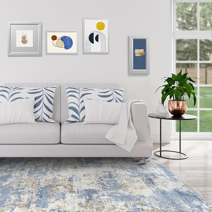 5x7 Area Rugs for Living Room Rug Washable: Modern Rug for Dining Room Bedroom - Image 9