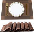 Placemats, Table Place Mats for Kitchen Dining, Heat-Resistant Anti-Skid Stain by DSJIFGEW