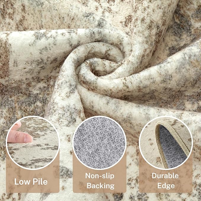 8ft Round Area Rug - Image 4