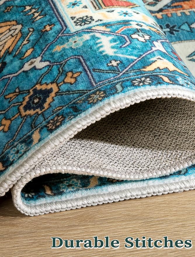 SERISSA Boho Washable Runner Rug - Image 8