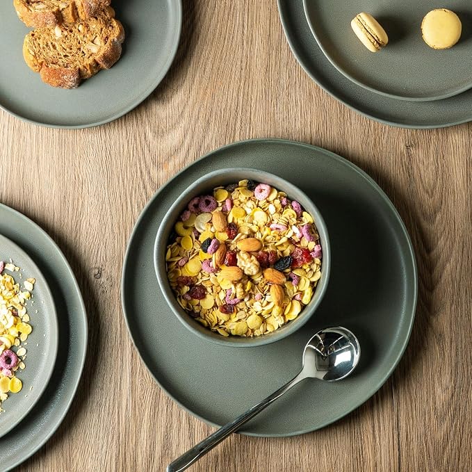 AmorArc Stoneware Dinnerware Sets - Image 4