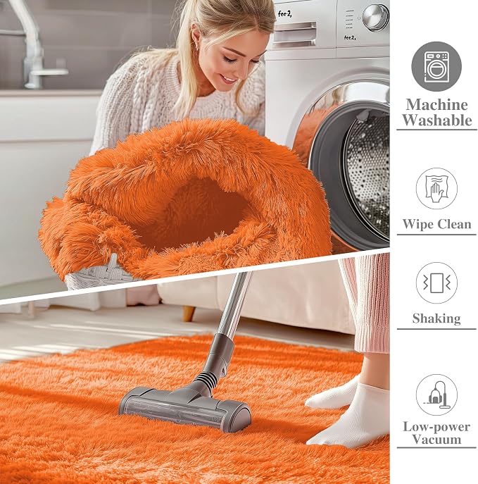 OLANLY 5x8 Machine Washable Large Area Rugs - Image 2