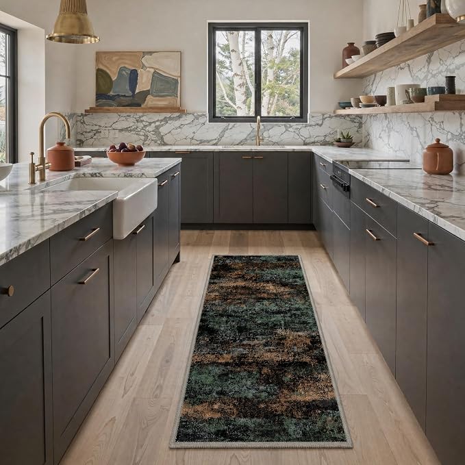 BEIMO 2X5 Runner Rug for Hallway Kitchen, Machine Washable Runners Rug for by BEIMO