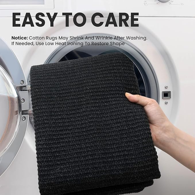 EARTHALL Washable Runner Rug 3x6 Ft Non Slip Runners - Image 3