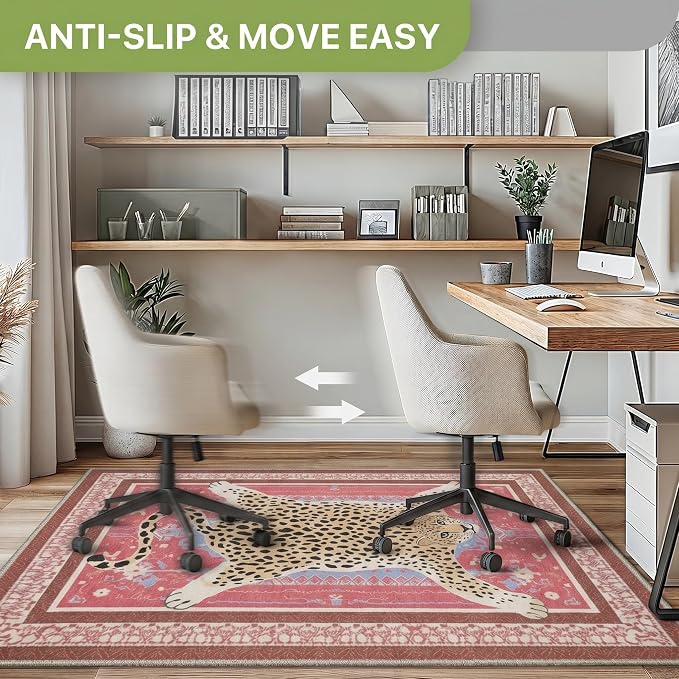 36"x48" Office Chair Mat for Hardwood Tile Floor, Under Desk Carpet Protector - Image 4