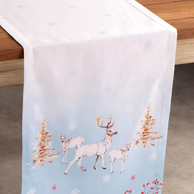Maison d' Hermine Table Runner 100% Cotton 14.50" x 108" | Table Runners 108 - Image 9
