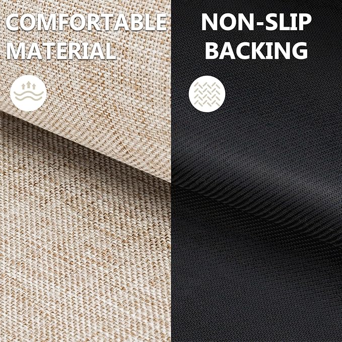 LEKEEPGO Ultra Thin Indoor Door Mat 17"x29", Low-Profile Door Mat Indoor - Image 4