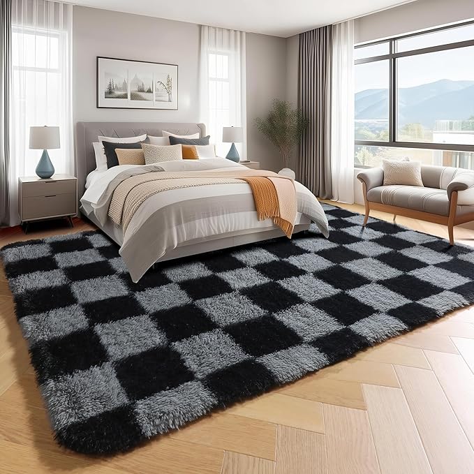 KICMOR Large Rugs for Living Room 7x10 Area Rug, Indoor Soft Plush Rug for Kids - Image 3