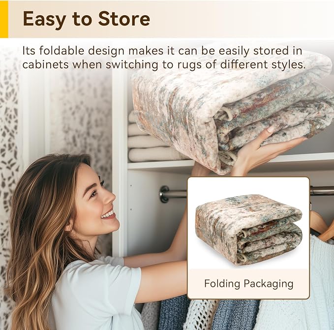 RELEANY Washable Area Rugs 3x8 Non-Slip Modern Abstract Soft - Image 7