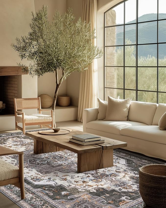 BEIMO Area Rugs 9x12 for Living Room Bedroom, Modern Modern Vintage Boho - Image 9