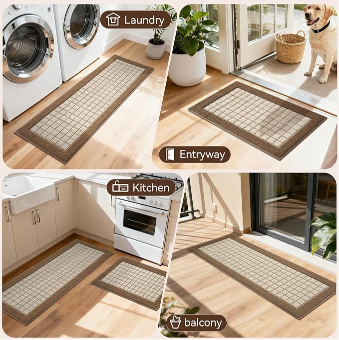 Kitchen Rugs Non Slip Washable, Absorbent and Stain Resistant Kitchen Sink Mats - Image 7