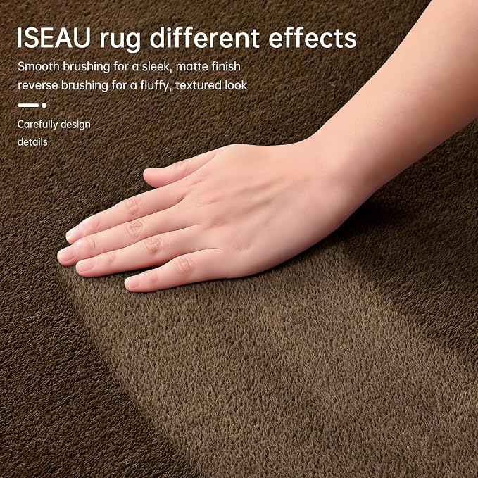 ISEAU 2x8 Runner Rug for Hallway, Soft Memory Foam Carpet - Image 3
