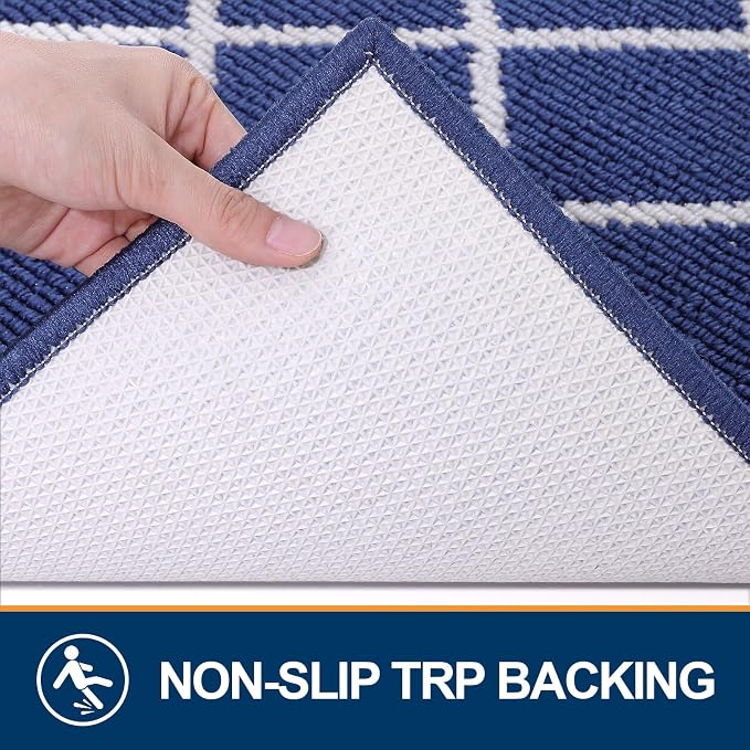 Finchitty Large Indoor Door Mat, Non-Slip Absorbent Resist Dirt Entrance Mat - Image 3