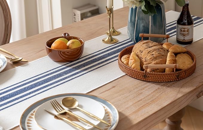 Boho Table Runner for Modern Farmhouse Decor, Dining Table décor 13 x 72 Inch - Image 5