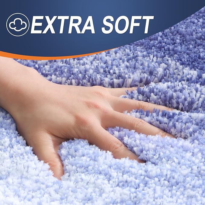 OLANLY Large Bathroom Rugs Mat 54x24, Extra Soft Absorbent Microfiber Bath Rugs - Image 3