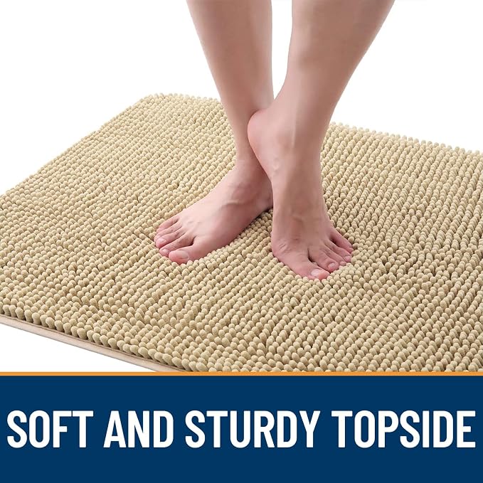 OLANLY Dog Door Mat for Muddy Paws 24x16, Absorbs Moisture and Dirt, Absorbent - Image 4