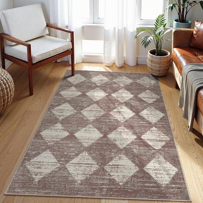 Lahome Zelie Moroccan Treills Area Rug, 3x5 Rugs by Lahome