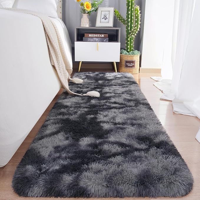 Chicrug Soft Runner Rugs for Bedroom Living Room Plush Fluffy Rug 2x6 Feet by ChicrugHomeDecor