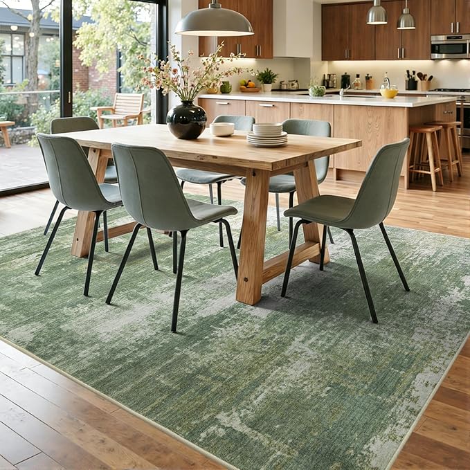 8x10 Ft Large Area Rugs for Living Room, Soft Non-Slip Washable Rugs Modern - Image 9