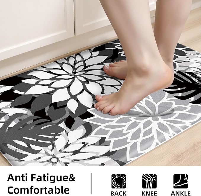 Arenarug Kitchen Mats for Floor 2 Piece Cushioned Anti Fatigue Kitchen Mats - Image 8