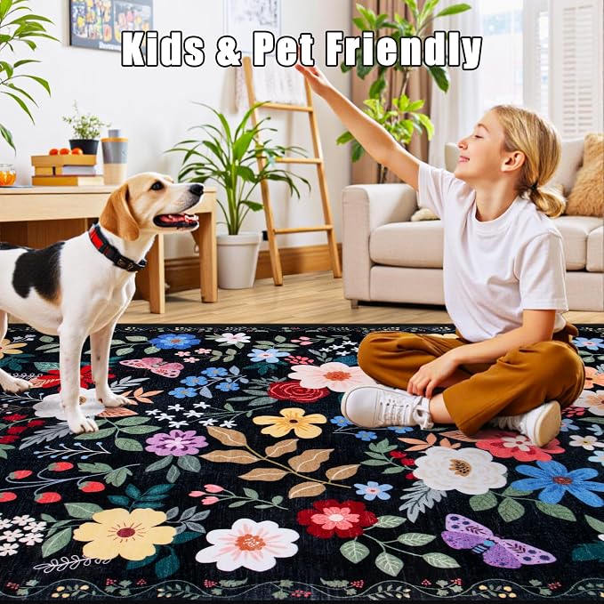 Runner Rug for Entryway: 2.6x14 Kitchen Rugs Non Slip Washable Ultra-Thin Soft - Image 6