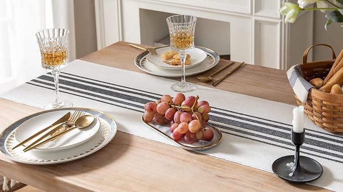 Boho Table Runner for Modern Farmhouse Decor, Dining Table décor 13 x 72 Inch - Image 4
