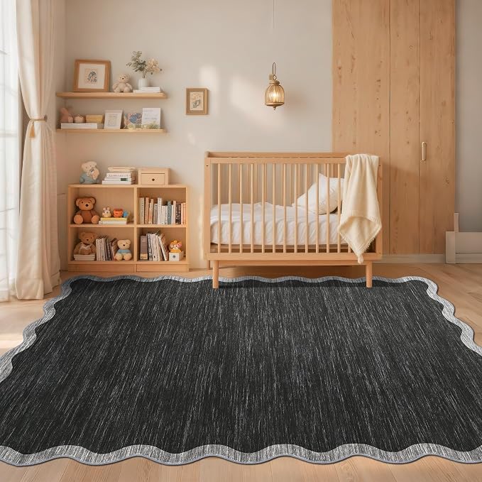 GarveeHome Scalloped Large Area Rug 10x13 Rug - Image 9