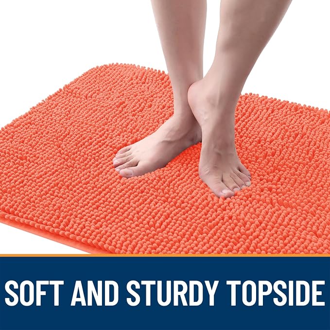 OLANLY Dog Door Mat for Muddy Paws 34x21, Absorbs Moisture and Dirt, Absorbent - Image 4