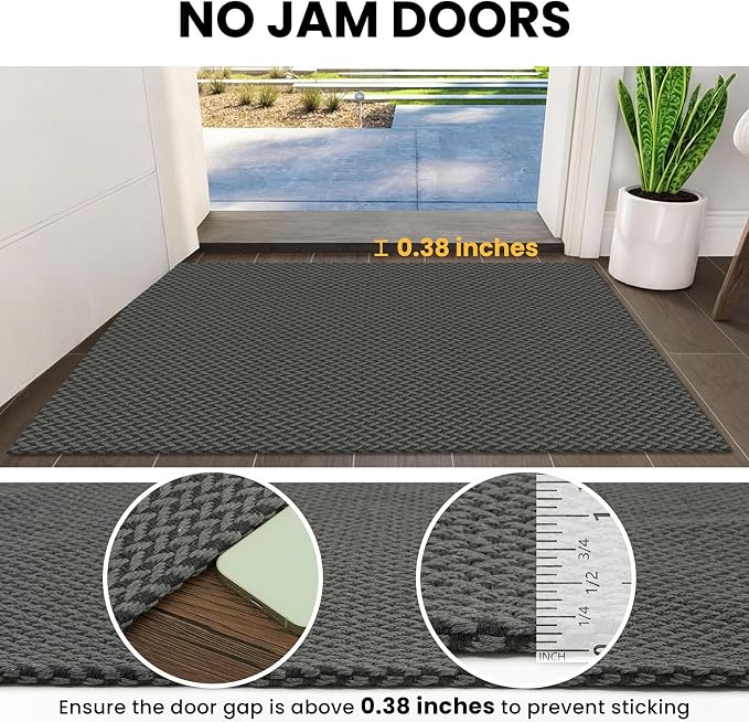 IOHOUZE Washable Runner Rug 2x6 Non Slip Runners - Image 3