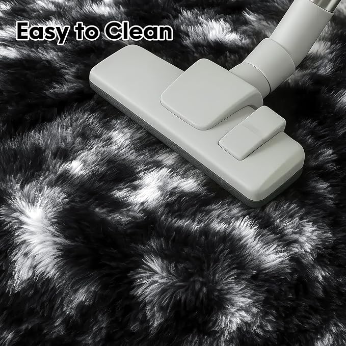 6x9 Rugs for Living Room, Rugs for Bedroom, Plush Fluffy Carpet, Non-Slip - Image 8