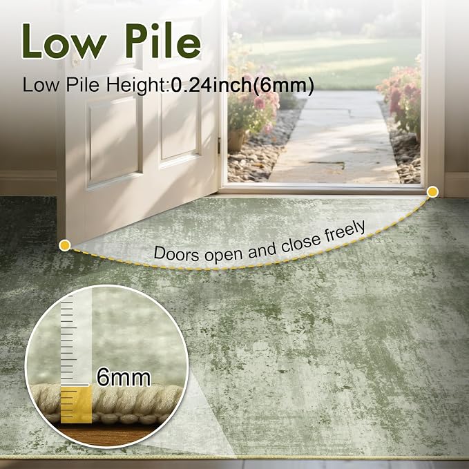 9x12 Ft Extra Large Washable Area Rugs - Image 8