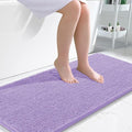 OLANLY Bathroom Runner Rugs 47x24, Soft Absorbent Chenille Bath Rugs, Rubber by OLANLY