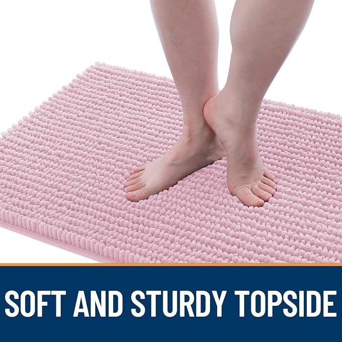 OLANLY Dog Door Mat for Muddy Paws 59x24, Ultra Absorbent Chenille Mud Doormat - Image 3