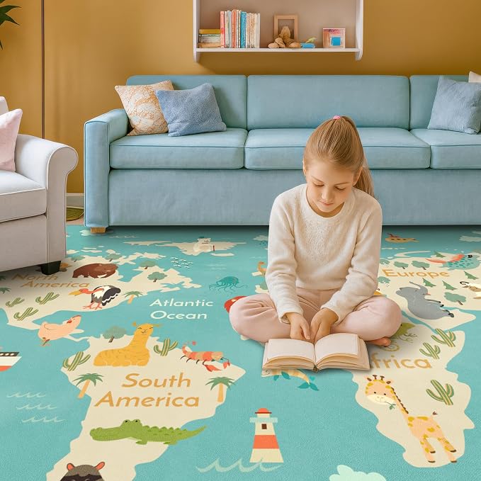 Huge Kids Rugs for Playroom Décor - Image 6