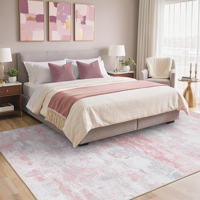 BEIMO Area Rugs 6x9 for Living Room Bedroom, Modern Abstract Machine Washable - Image 4