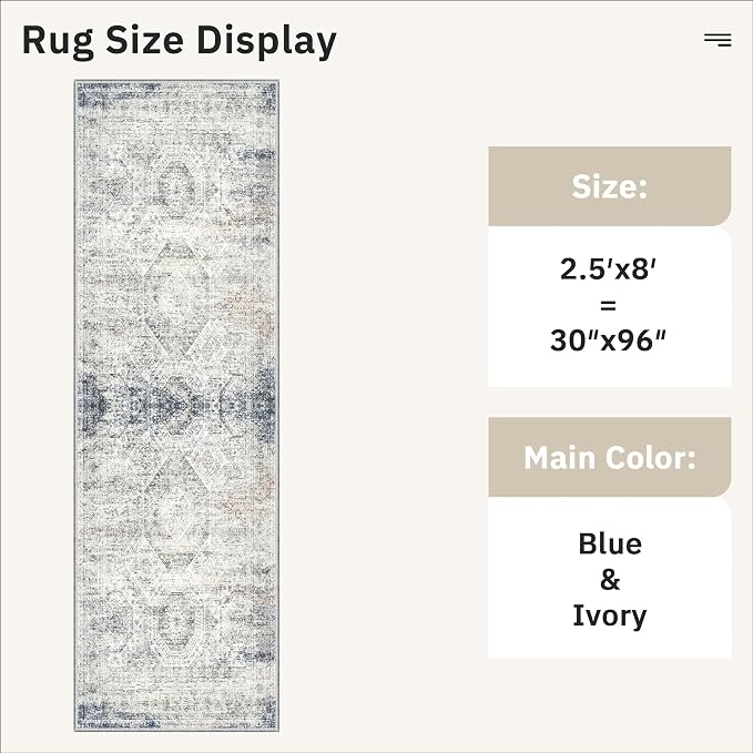 Soalmost Washable Runner Rug - Image 5