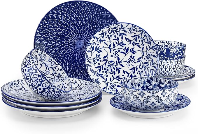 vancasso SELENE Plates and Bowls Set by vancasso