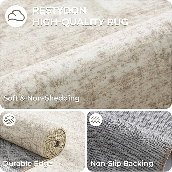 3x10 Runner Rug Non Slip Washable - Image 7