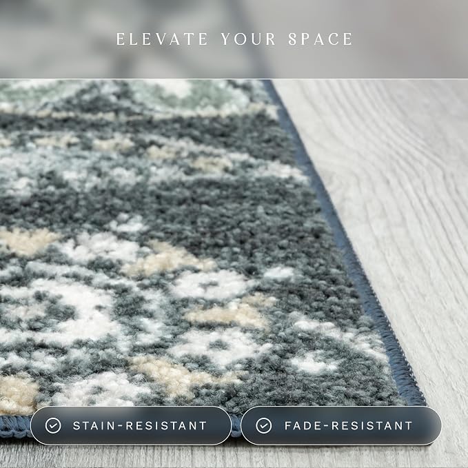 Maples Rugs Reggie Floral Runner Rug - Image 4