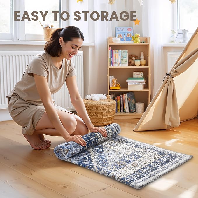 zesthome 3x18 Washable Runner Rug - Image 9