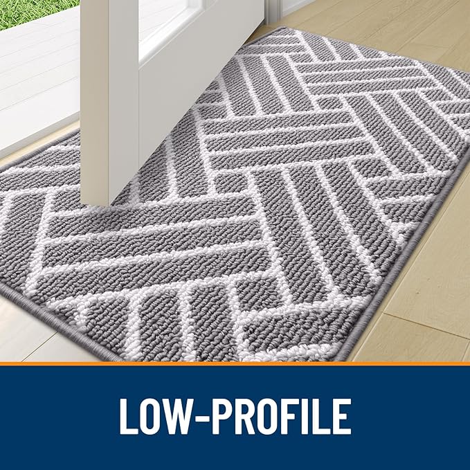 OLANLY Indoor Door Mat, 32x20 Inch, Dirt Resistant and Absorbent, Non-Slip - Image 4