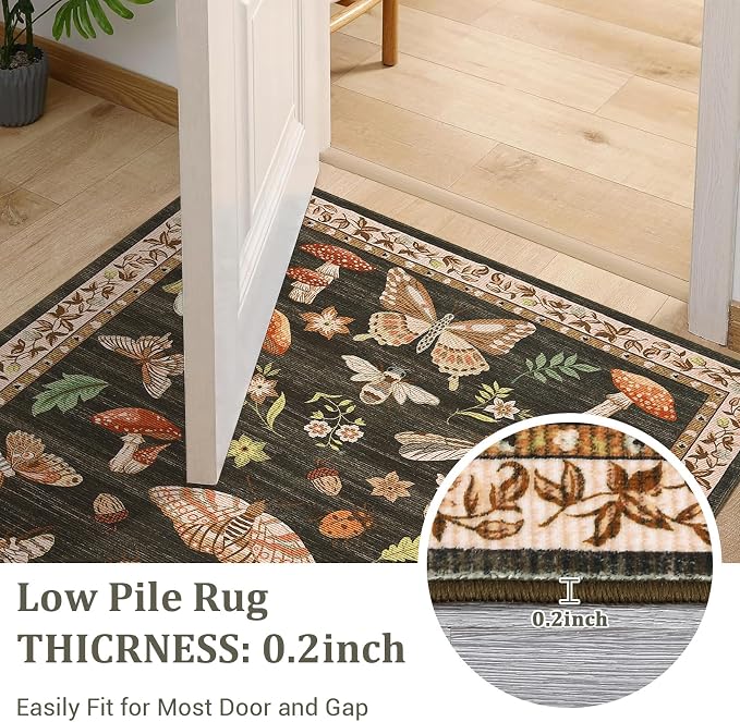 4x6 Rug Non-Slip Washable Carpet - Image 7