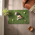 Ottomanson Artificial Turf Mat Natural 31" x 2', Realistic Grass by Ottomanson