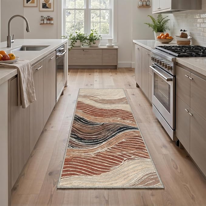 BEIMO Area Rugs 9x12 for Living Room Bedroom, Modern Abstract Machine Washable - Image 5