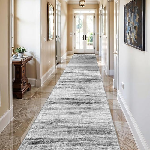3x15 Washable Runner Rug for Hallway: Extra Long Runners for Entryway Living by WIEVEDENS