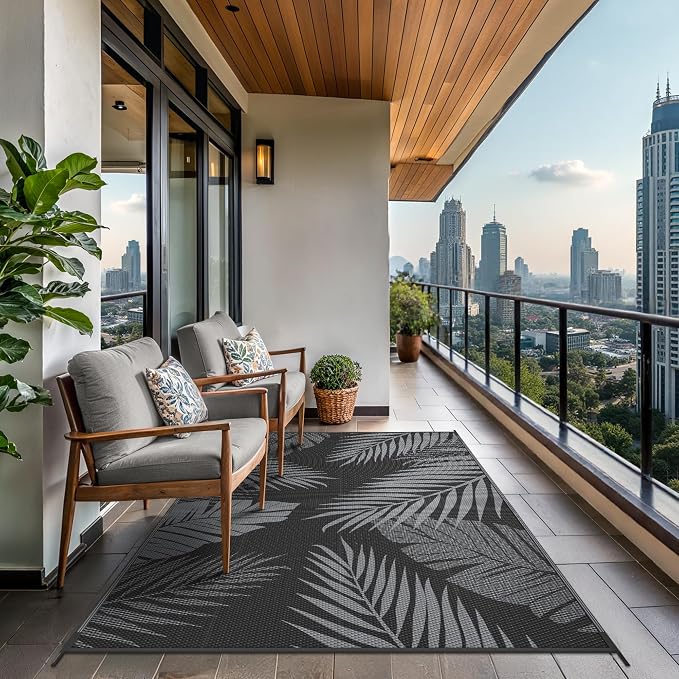 GENIMO Outdoor Rug 4' x 6' Waterproof - Image 4