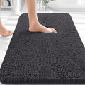 OLANLY Bathroom Rugs 36x24, Extra Soft Absorbent Chenille Bath Rugs, Rubber by OLANLY