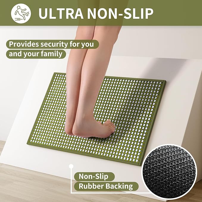 YDKGL Kitchen Mats for Floor, Super Absorbent Kitchen Rugs Non Slip Washable - Image 4