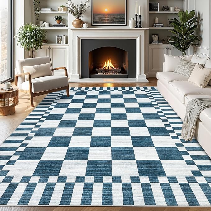 GarveeHome 9×12 Area Rugs for Living Room, Non-Slip Washable Rugs 9x12 by GarveeHome