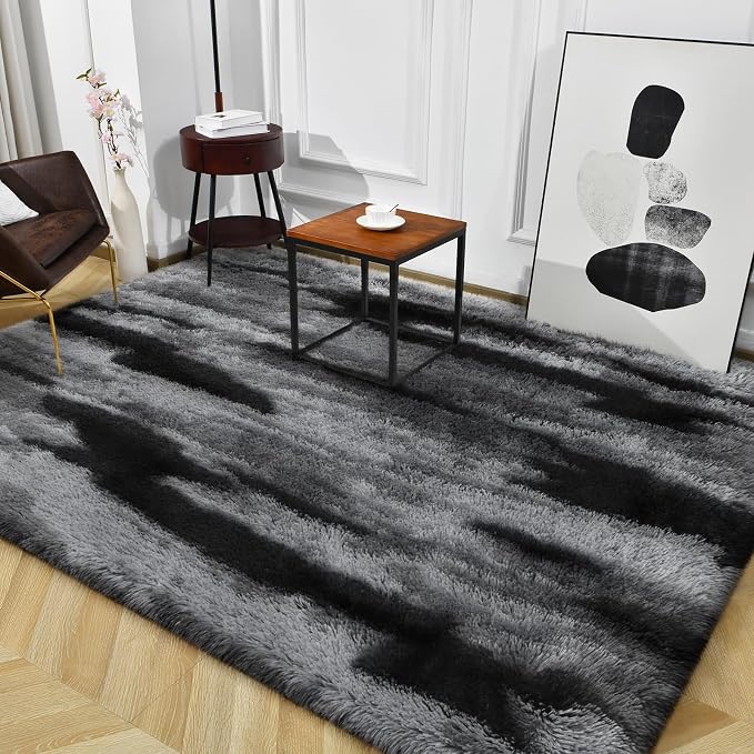 TWINNIS Super Soft Shaggy Rugs Fluffy Carpets, 4x5.9 Feet, Indoor Modern Plush - Image 9